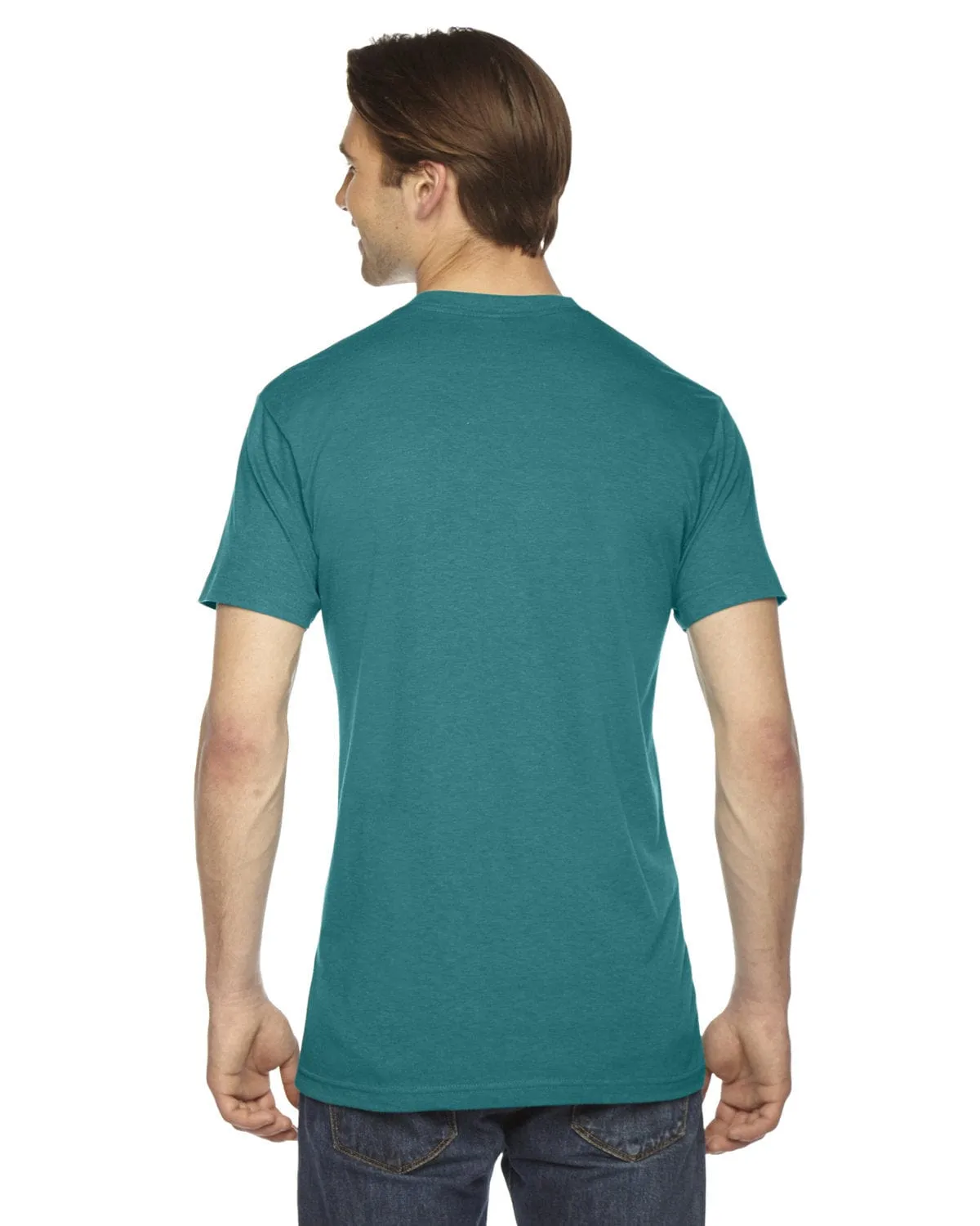American Apparel Unisex Triblend Short Sleeve Track T-Shirt