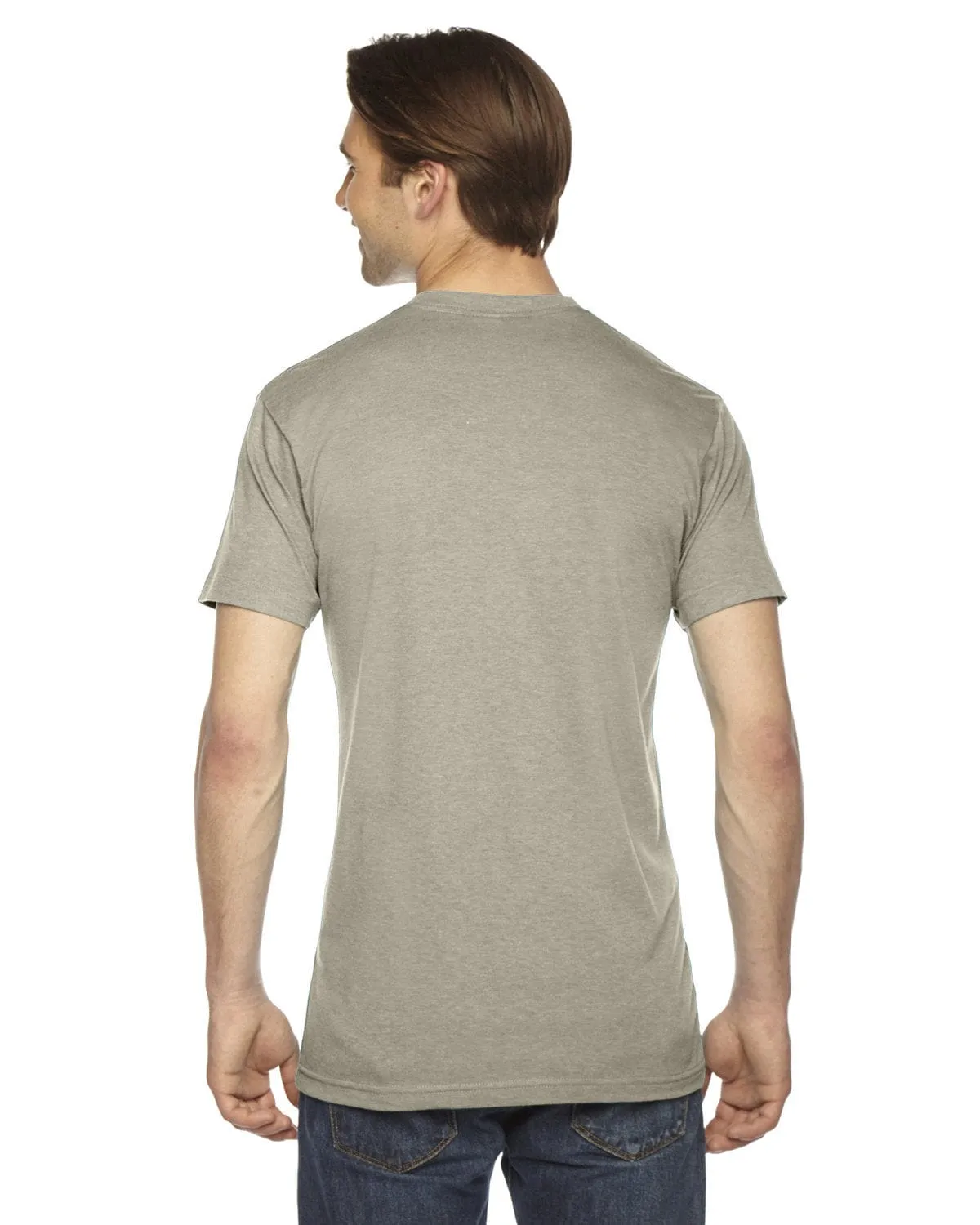American Apparel Unisex Triblend Short Sleeve Track T-Shirt