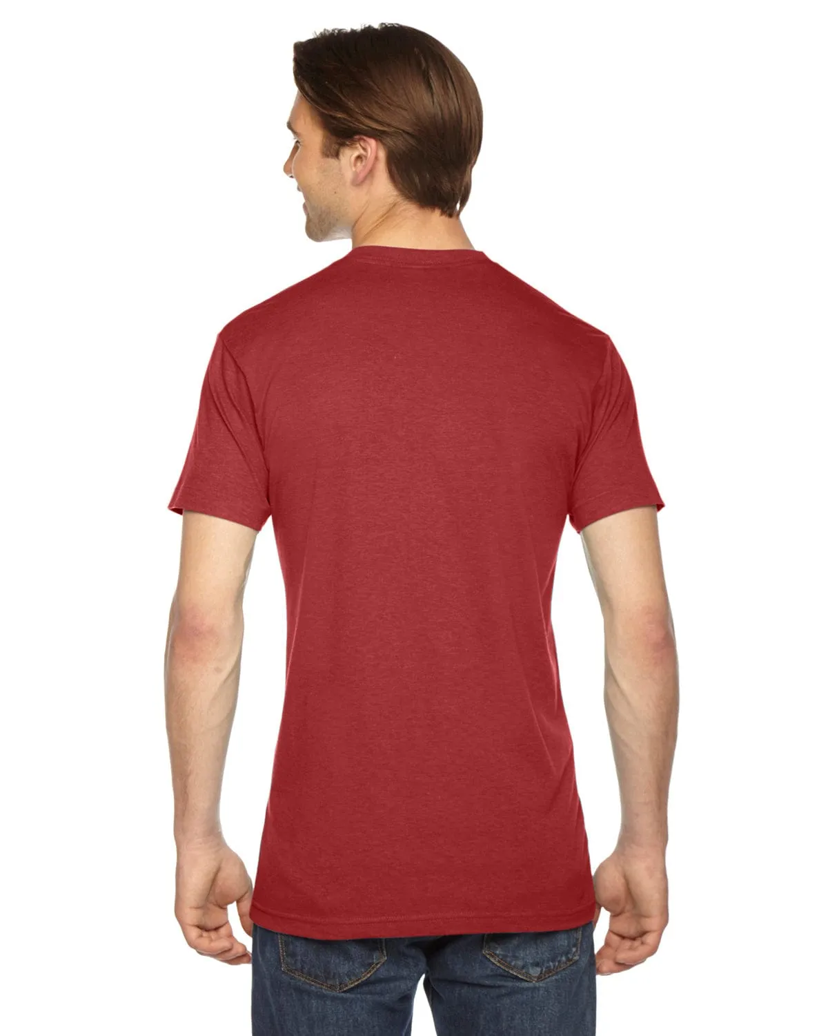 American Apparel Unisex Triblend Short Sleeve Track T-Shirt