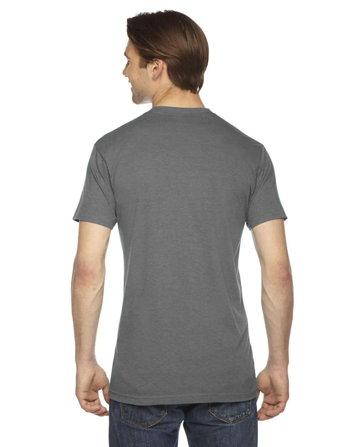 American Apparel Unisex Triblend Short Sleeve Track T-Shirt