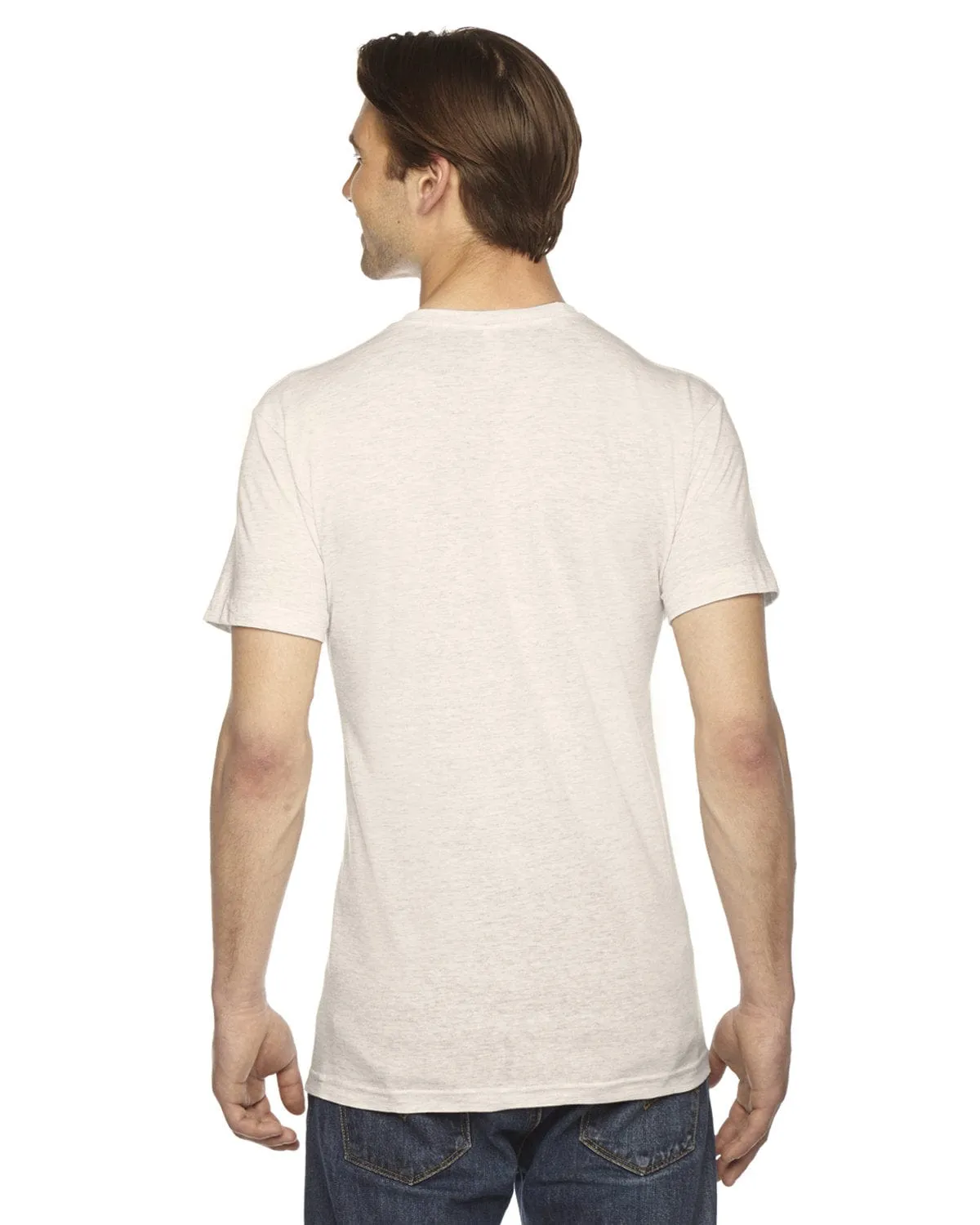 American Apparel Unisex Triblend Short Sleeve Track T-Shirt