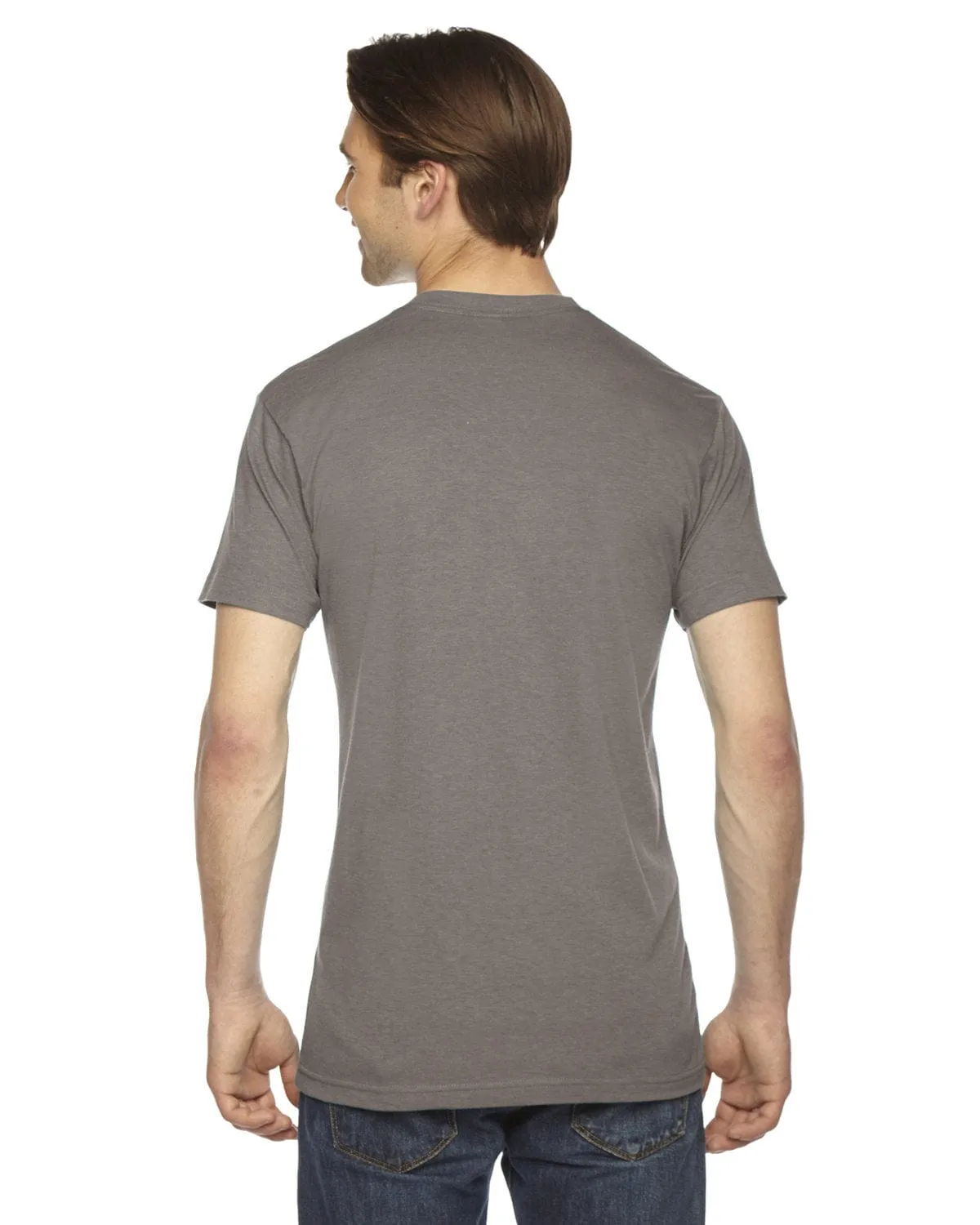American Apparel Unisex Triblend Short Sleeve Track T-Shirt