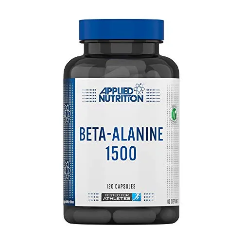 Applied Nutrition Beta Alanine 1500mg Amino Acid Supplement Increases Strength & Endurance 120 Capsules