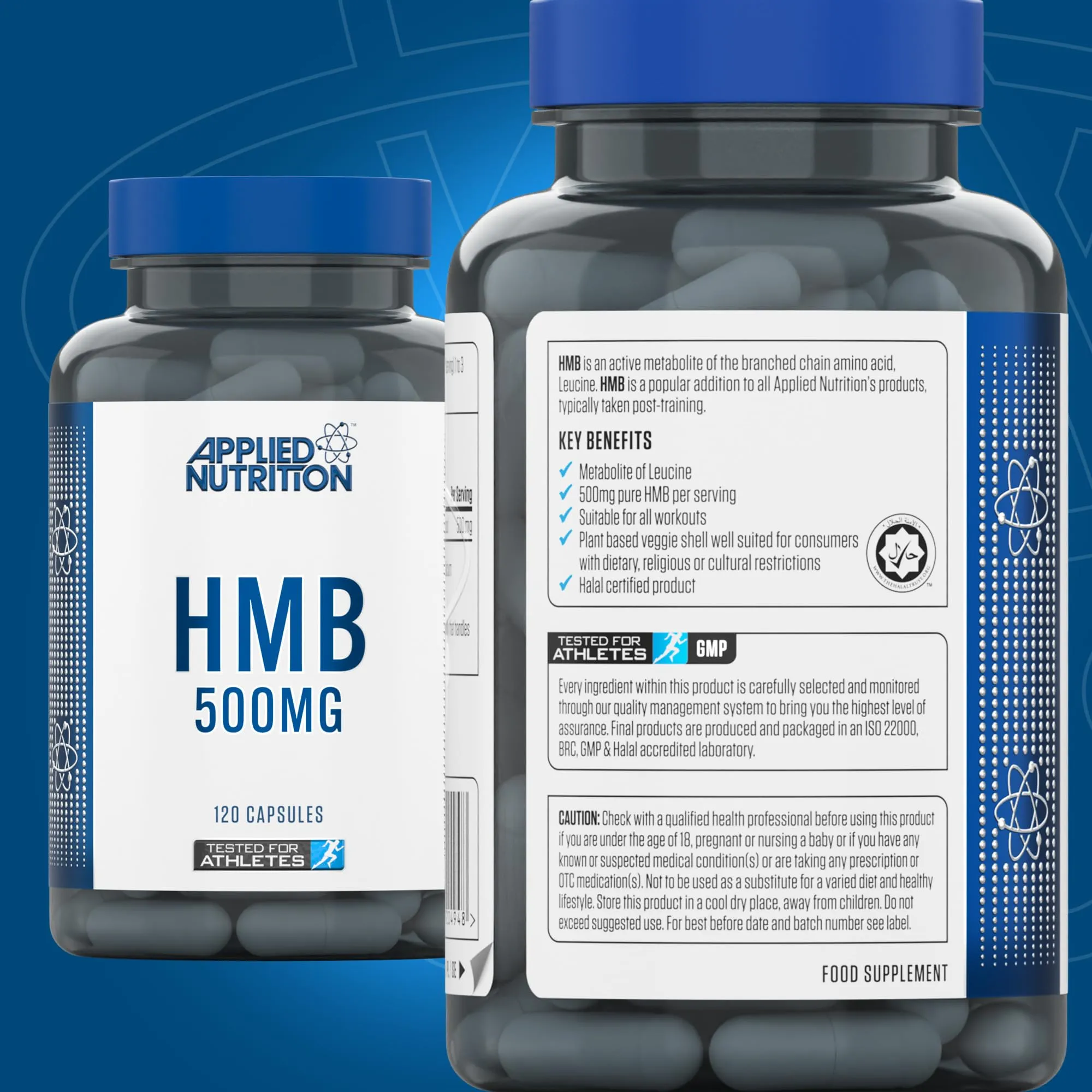 Applied Nutrition HMB, 500mg 120 caps