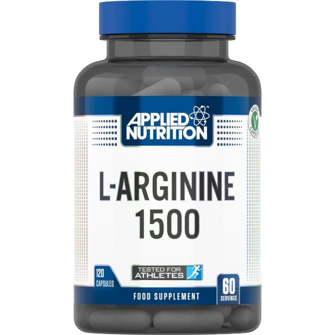 Applied Nutrition L-Arginine 1500 - 120 caps (EAN 634158938535)