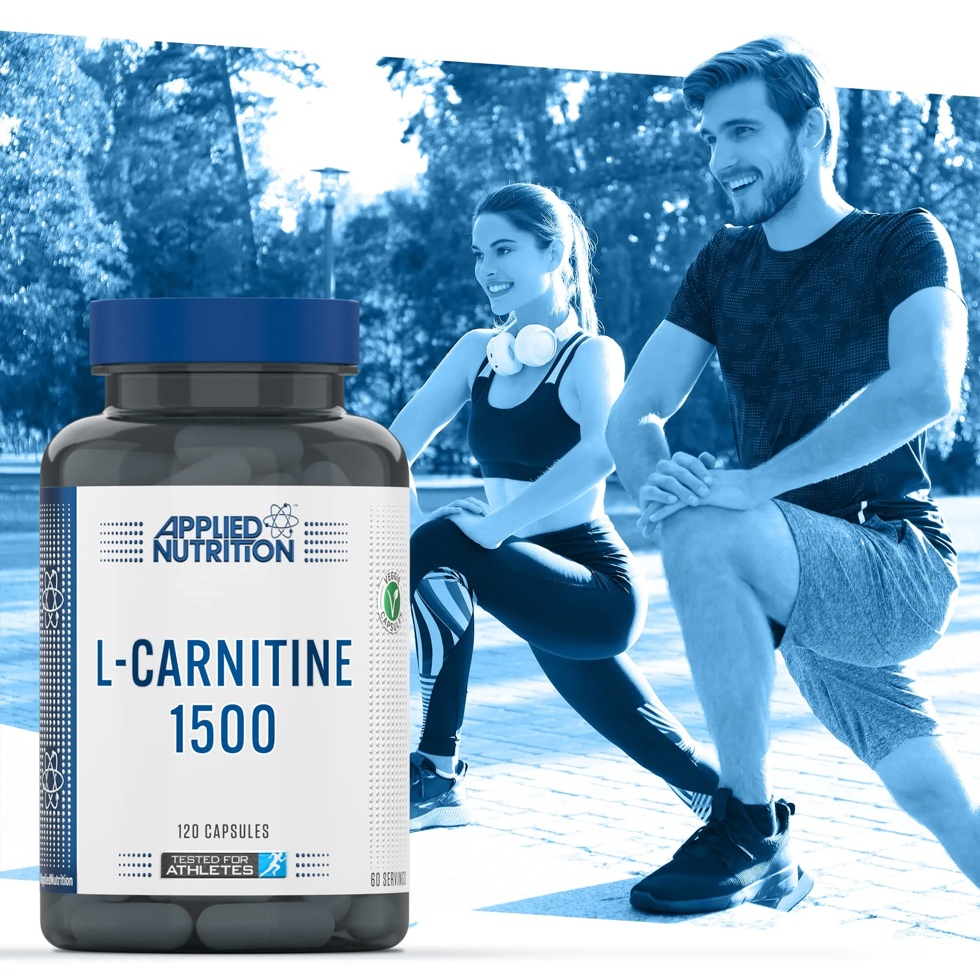 Applied Nutrition LCarnitine 1500mg  120 caps