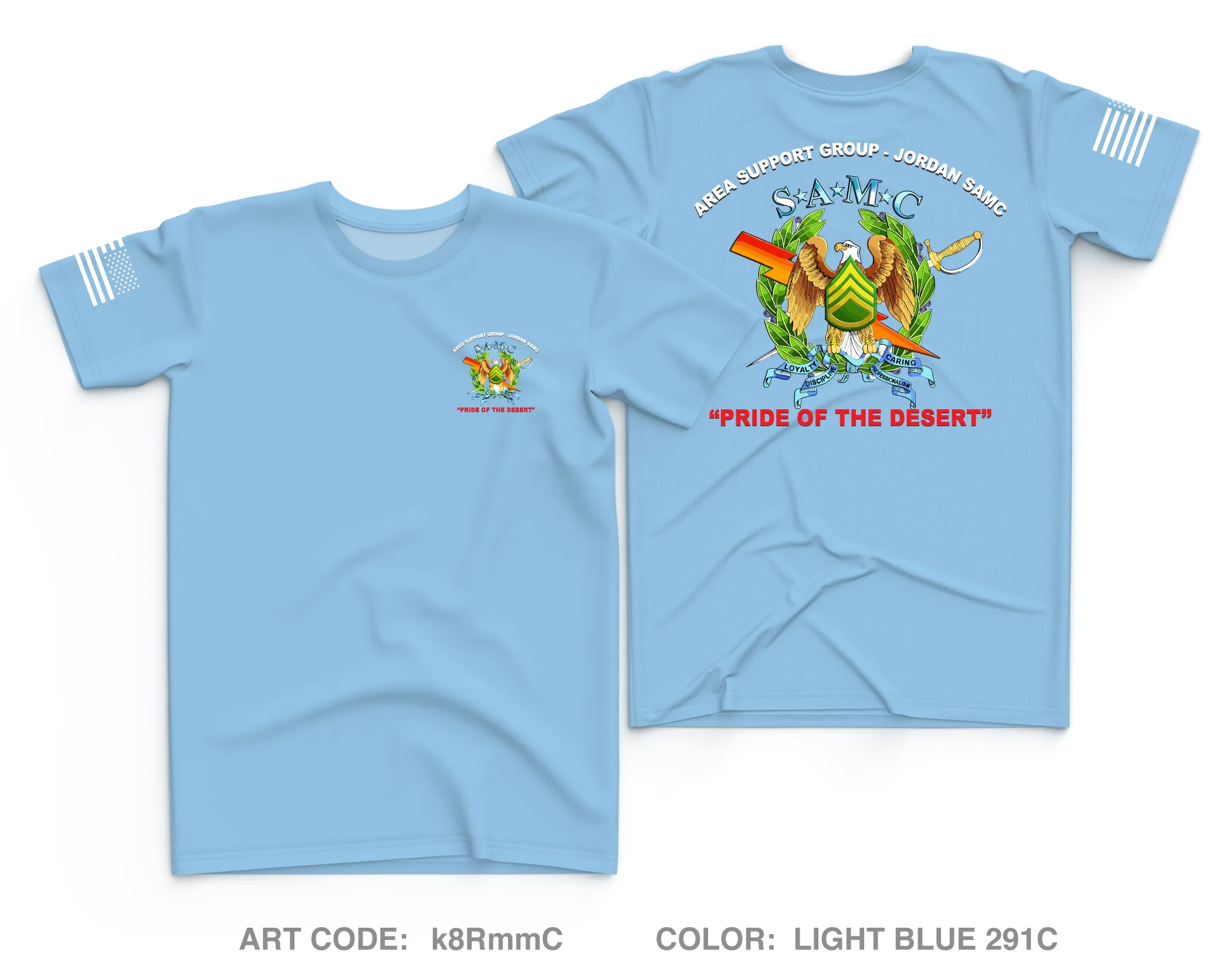 ASG-J JTC SAMC Core Men's SS Performance Tee - k8RmmC