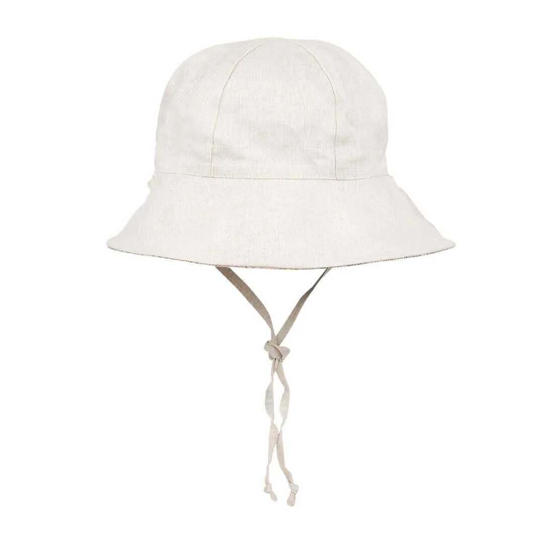 Bedhead Heritage Reversible Bucket Hat-Frances/Flax S