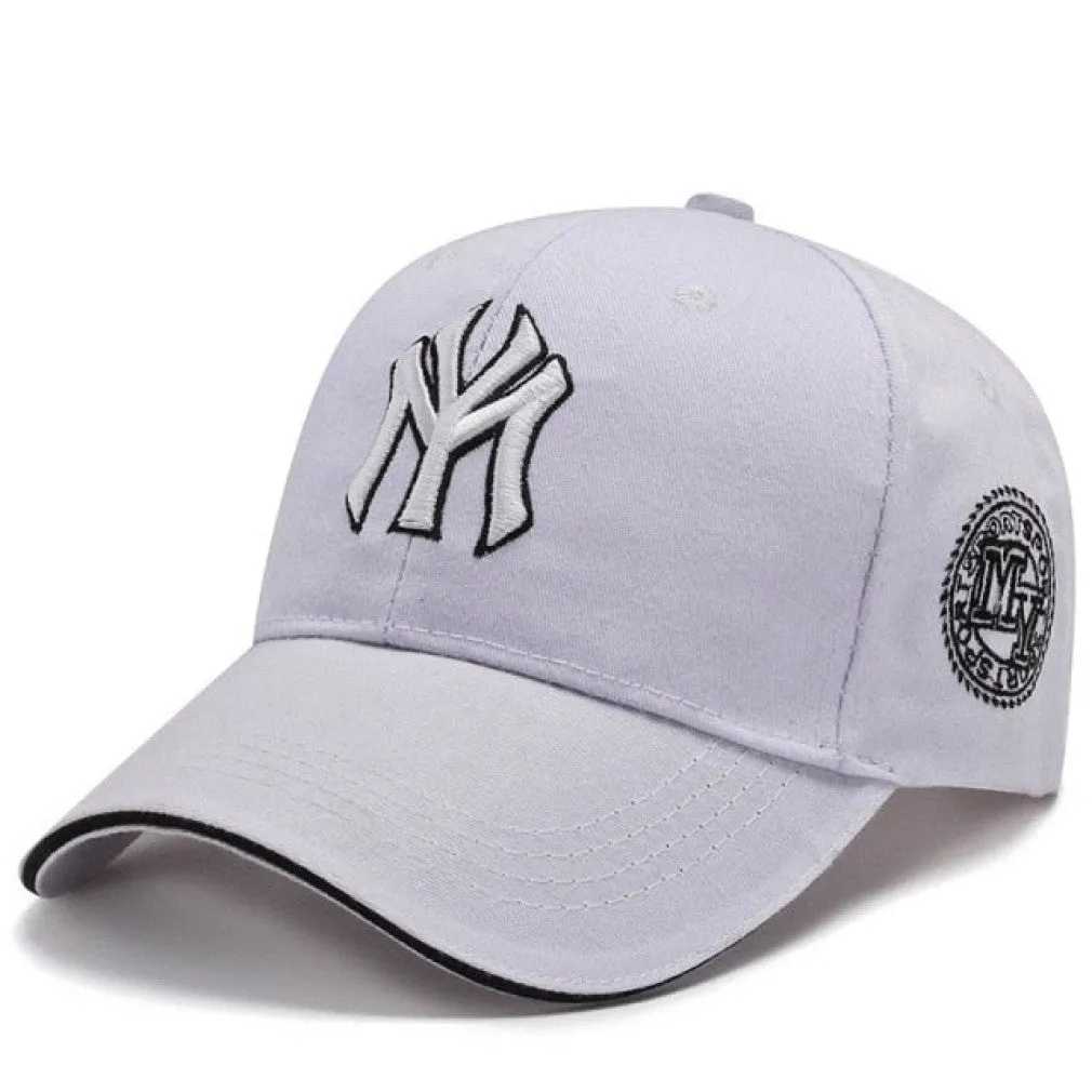 ContiNent 33 Outdoor Sport Baseball Cap Spring And Summer Fashion Letters Embroidered Adjustable Men Women Caps Fashion Hip Hop Hat