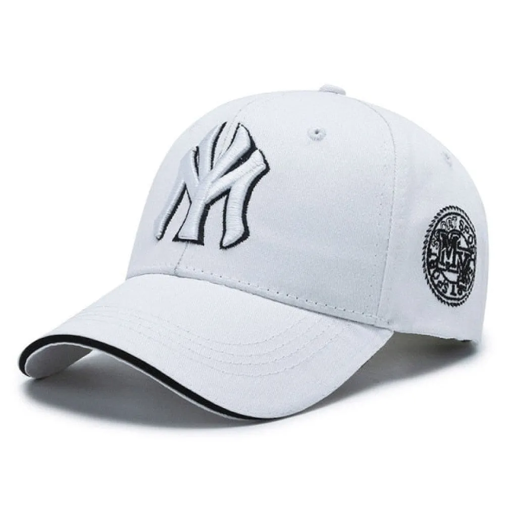 ContiNent 33 Outdoor Sport Baseball Cap Spring And Summer Fashion Letters Embroidered Adjustable Men Women Caps Fashion Hip Hop Hat