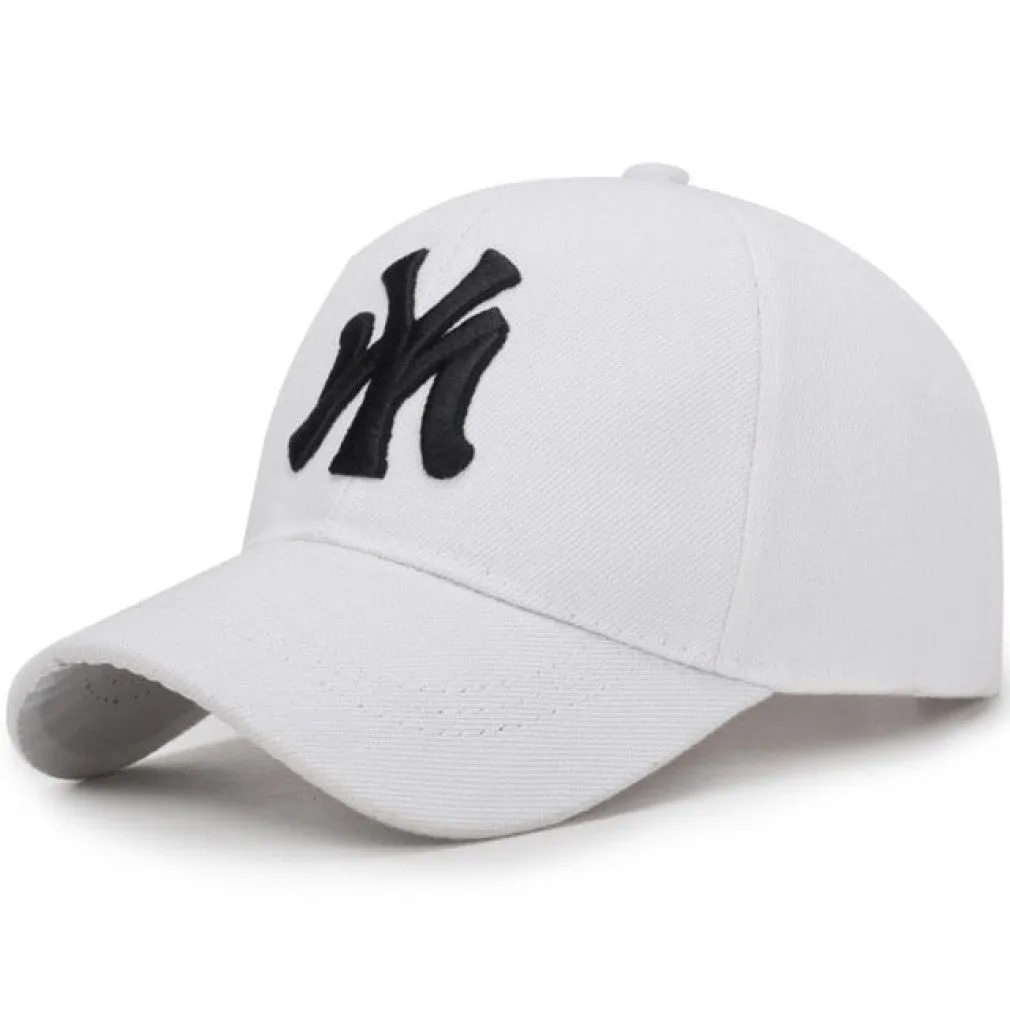 ContiNent 33 Outdoor Sport Baseball Cap Spring And Summer Fashion Letters Embroidered Adjustable Men Women Caps Fashion Hip Hop Hat