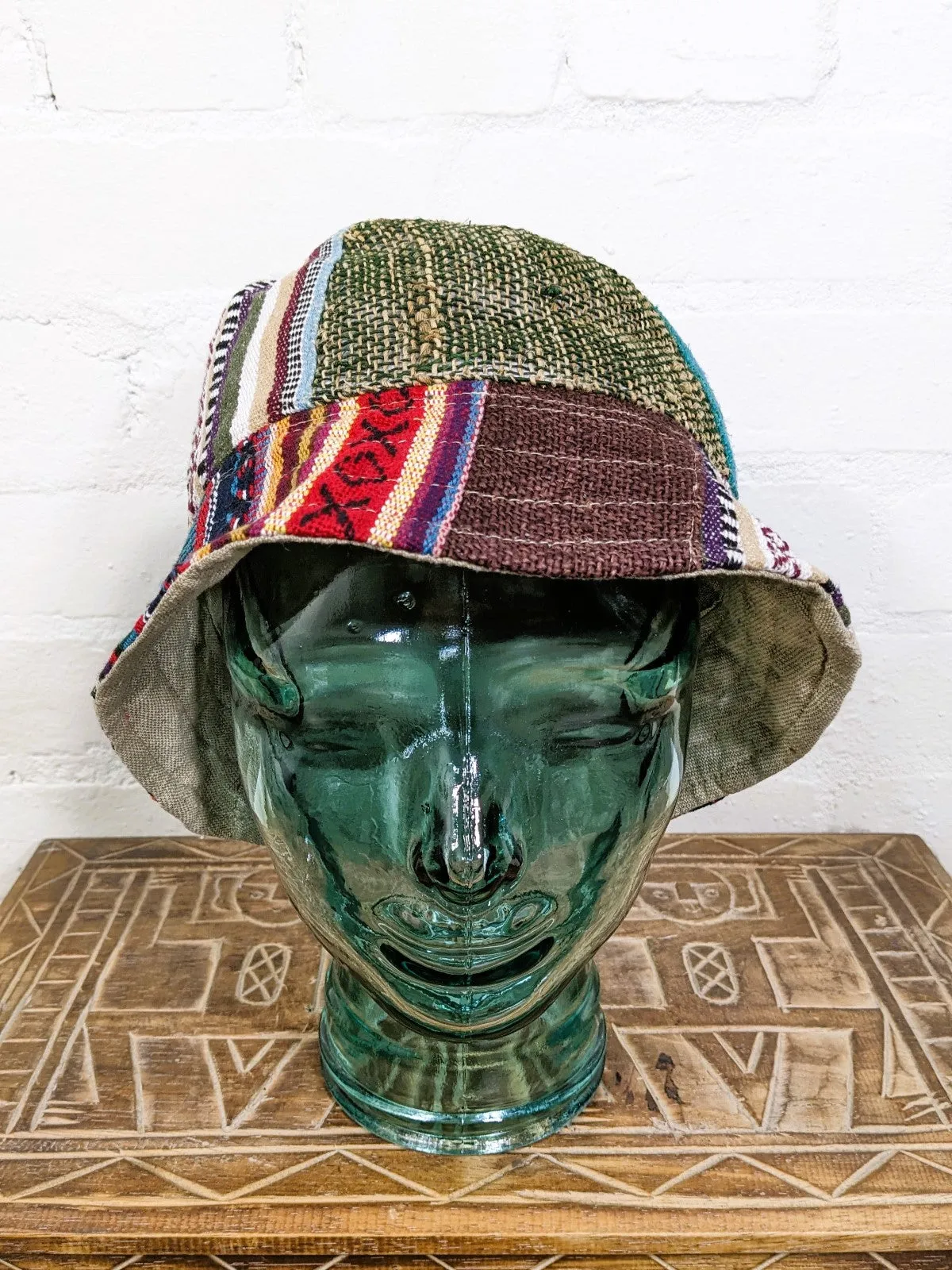 Cotton Patchwork Bucket Hat