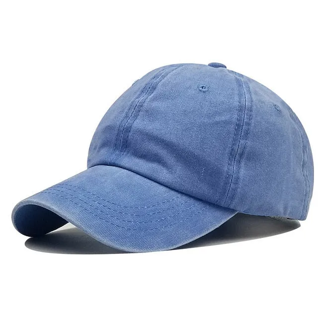 Cotton Pure Color Cap