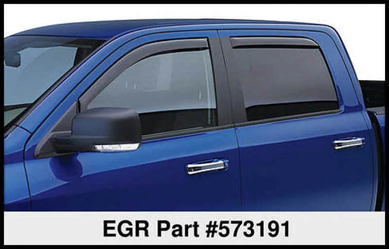 EGR 04  Ford F/S Pickup / 06  Lincoln MK LT In-Channel Window Visors - Set of 4 (573191)