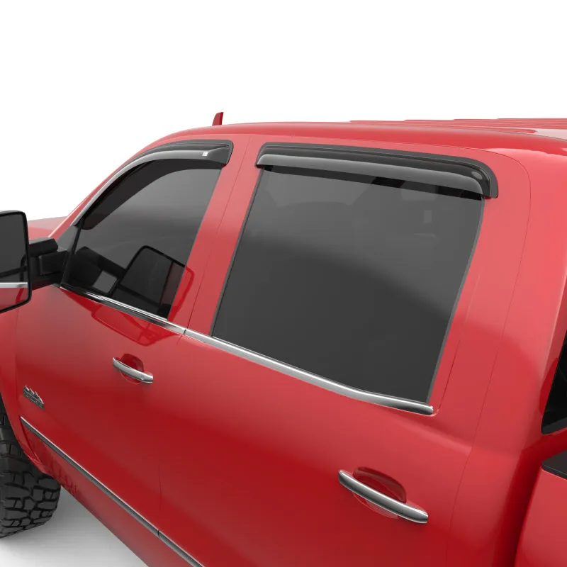 EGR 14  Chev Silverado Crew Cab Tape-On Window Visors - Set of 4 (641771)
