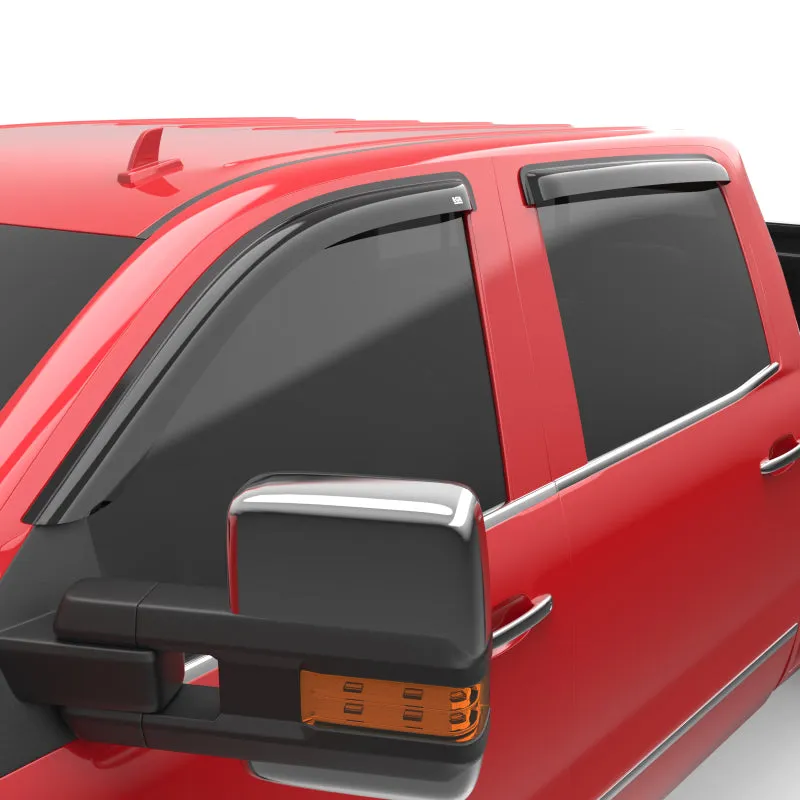 EGR 14  Chev Silverado Crew Cab Tape-On Window Visors - Set of 4 (641771)