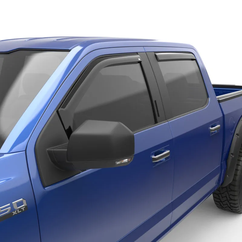 EGR 15  Ford F150 Super Cab In-Channel Window Visors - Set of 4 (573471)