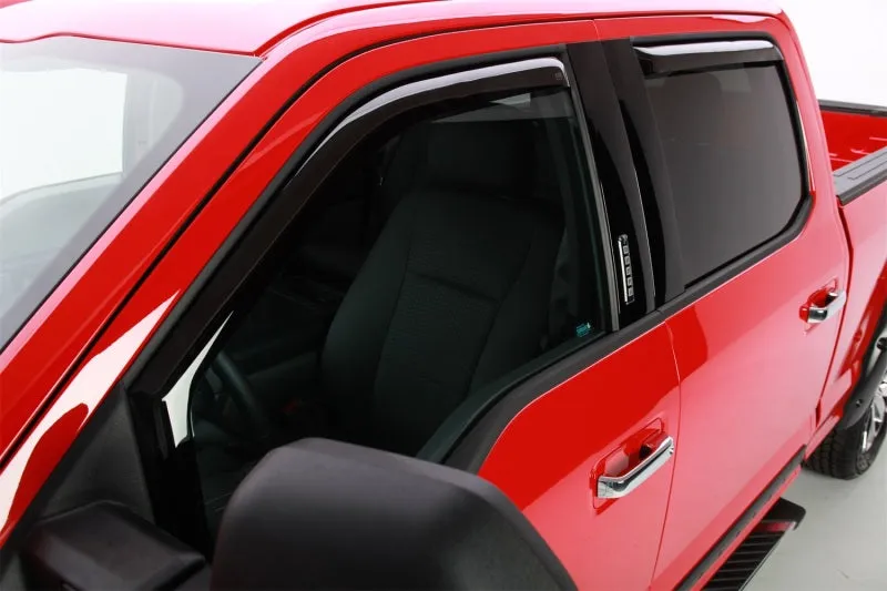 EGR 15  Ford F150 Super Cab In-Channel Window Visors - Set of 4 (573471)