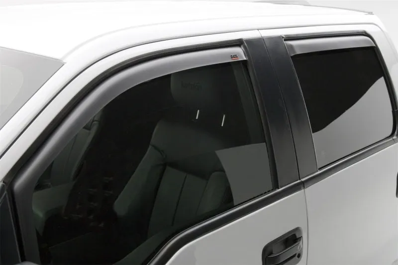 EGR 15  Ford F150 Super Cab In-Channel Window Visors - Set of 4 - Matte (573475)