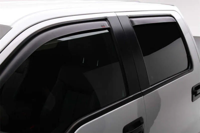 EGR 15  Ford F150 Super Cab In-Channel Window Visors - Set of 4 - Matte (573475)
