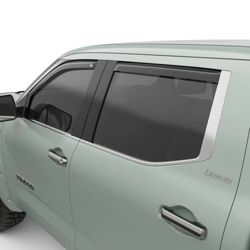 EGR 2022  Toyota Tundra In-Channel Window Visors Front/Rear Set Dark Smoke