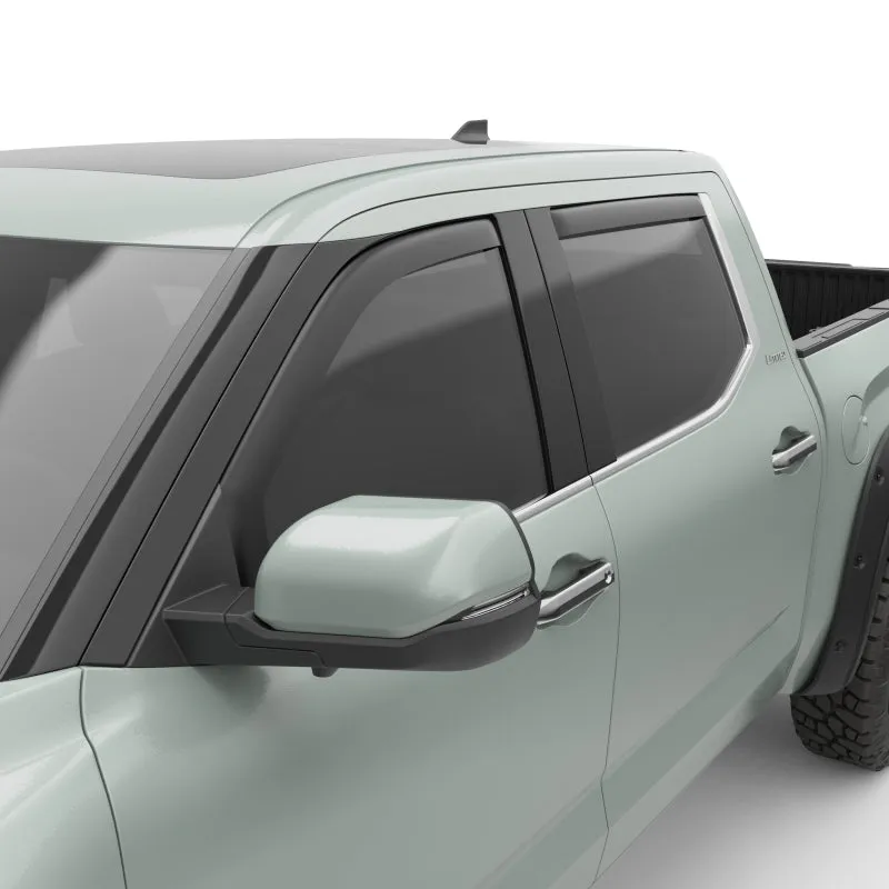 EGR 2022  Toyota Tundra In-Channel Window Visors Front/Rear Set Matte Black