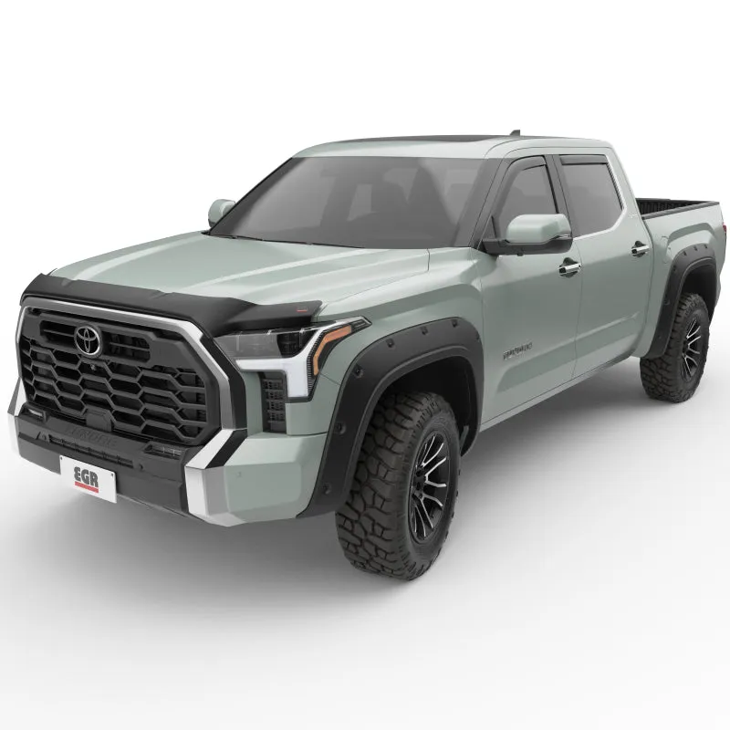 EGR 2022  Toyota Tundra In-Channel Window Visors Front/Rear Set Matte Black