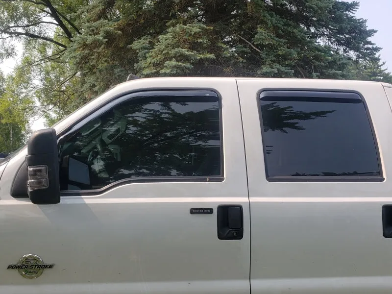 EGR 99  Ford Super Duty Crew Cab In-Channel Window Visors - Set of 4 (573511)