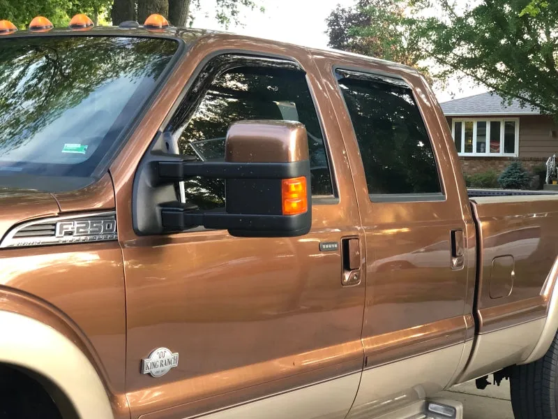 EGR 99  Ford Super Duty Crew Cab In-Channel Window Visors - Set of 4 (573511)
