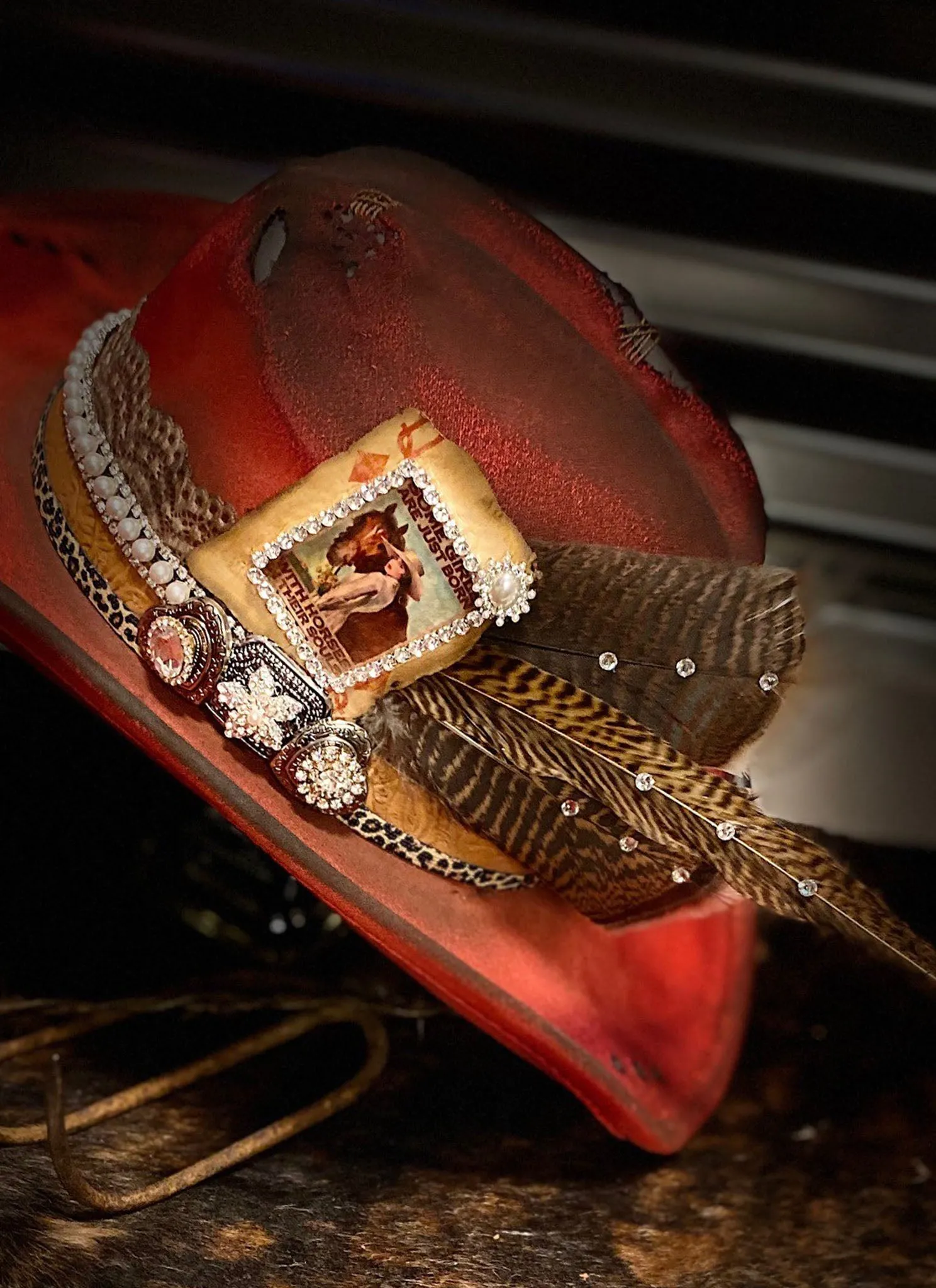 Horses In Their Souls - Distressed Hat