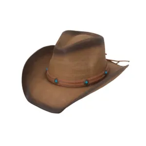 Jacobson Antique Brown Toyo Hat