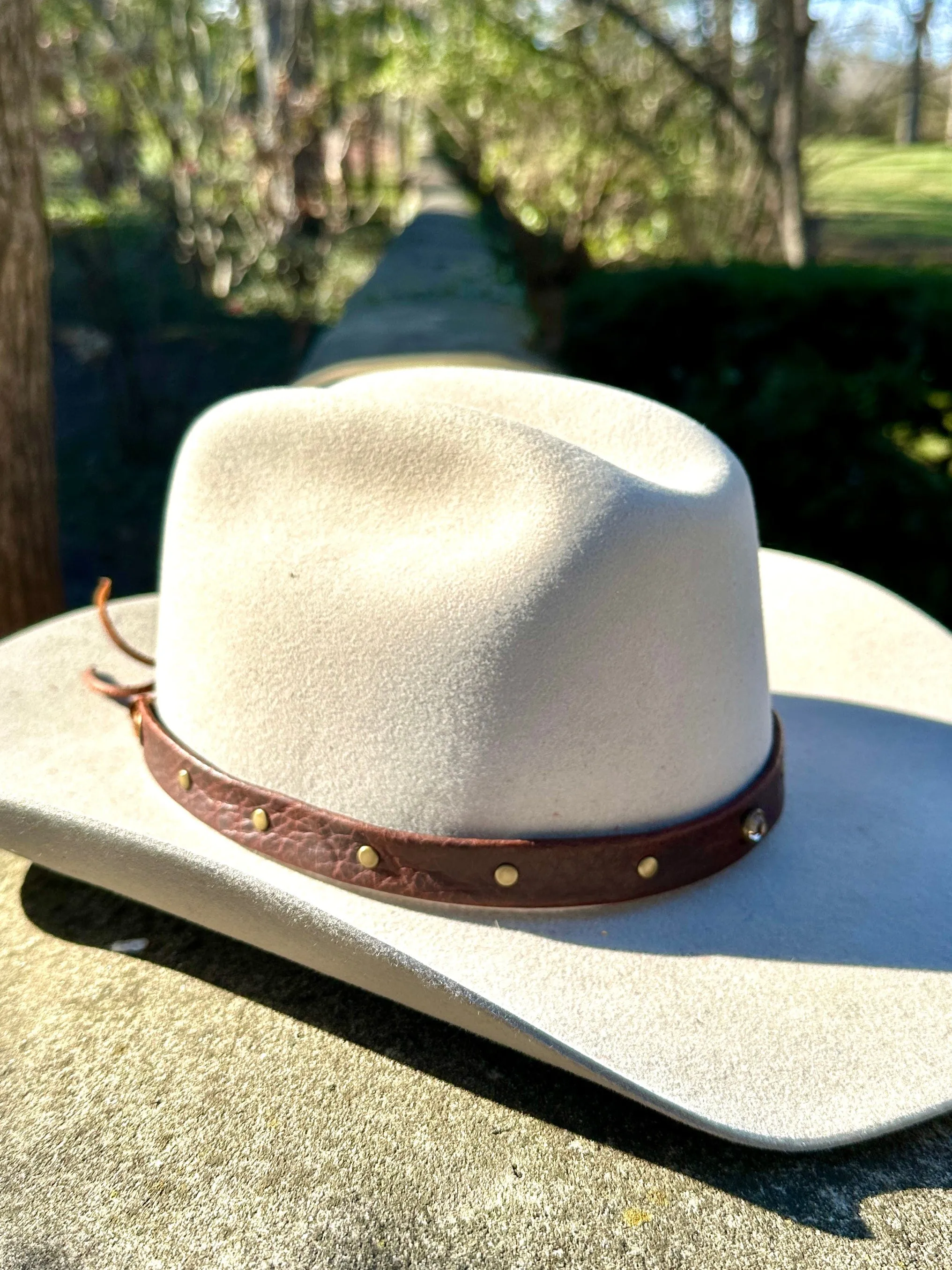 Leather Hatband