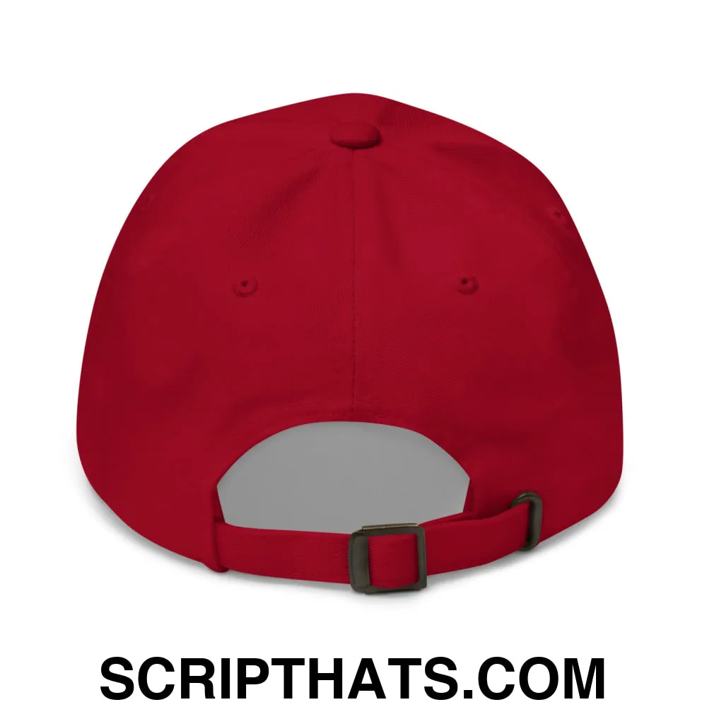 Make Straw Hats Stiff Again Embroidered Unstructured Dad Hat