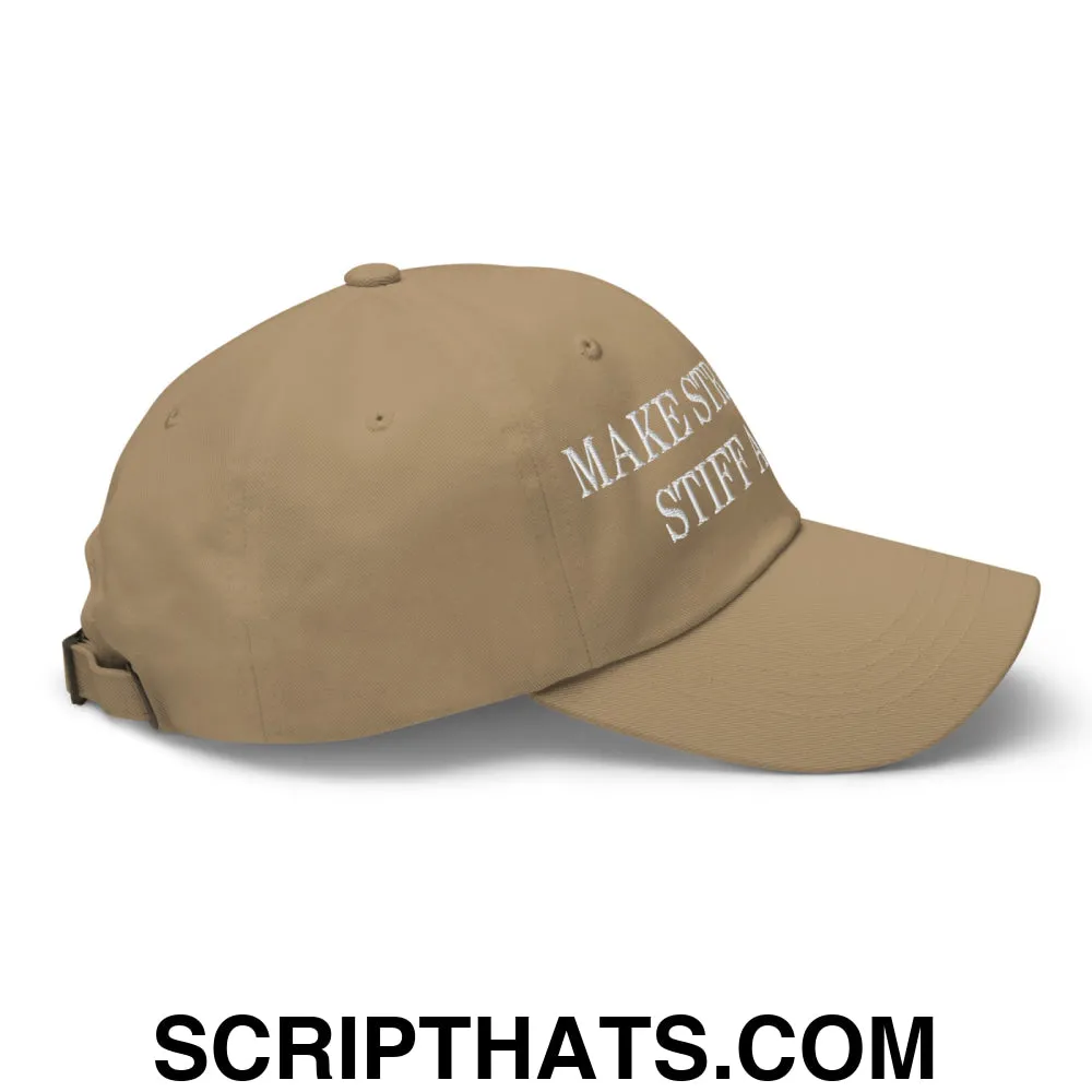 Make Straw Hats Stiff Again Embroidered Unstructured Dad Hat