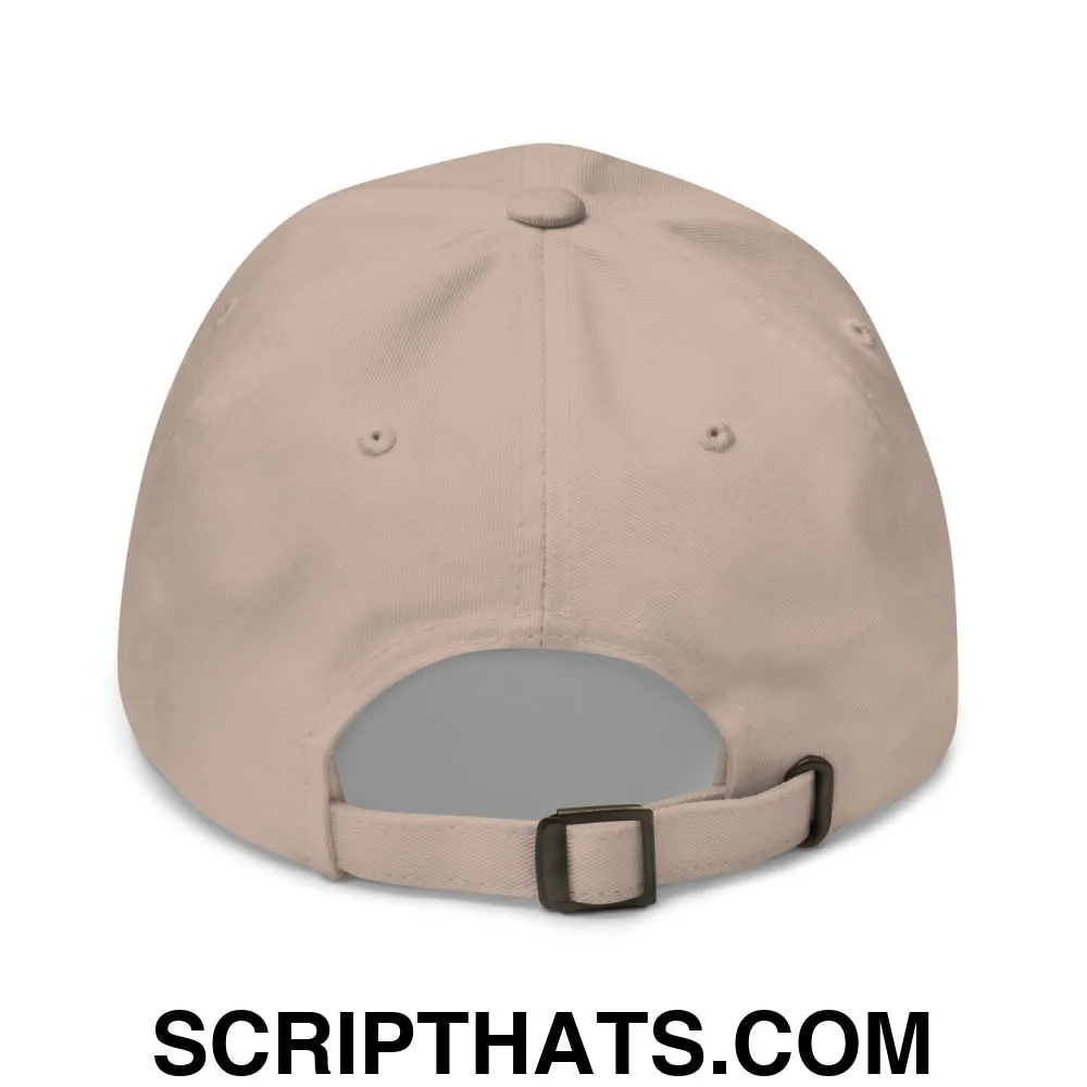 Make Straw Hats Stiff Again Embroidered Unstructured Dad Hat