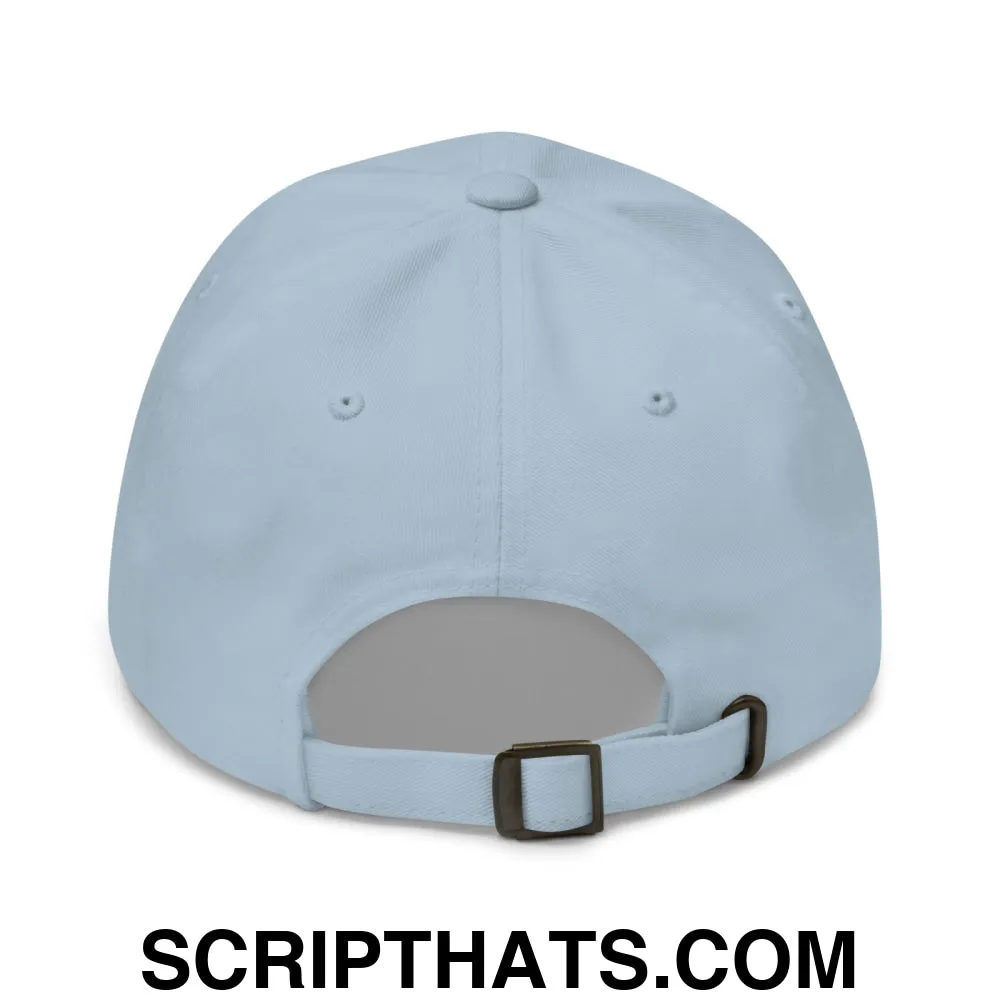 Make Straw Hats Stiff Again Embroidered Unstructured Dad Hat