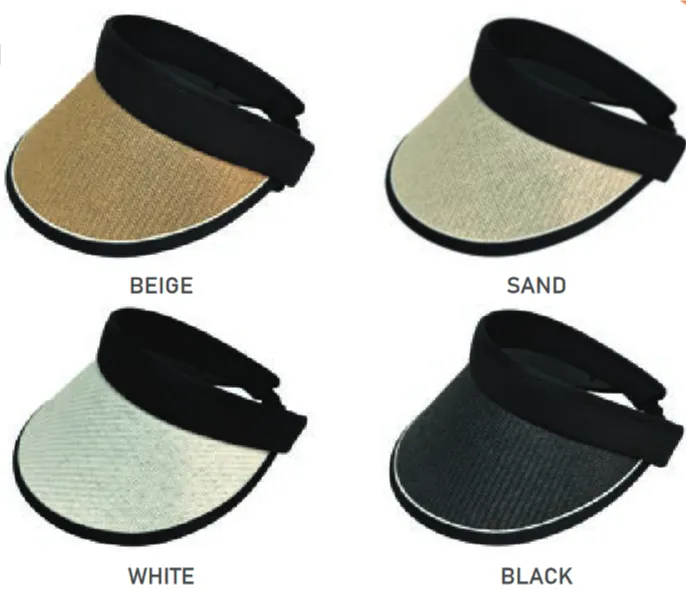 Minimalist Woven Visor Collection - Model FH533