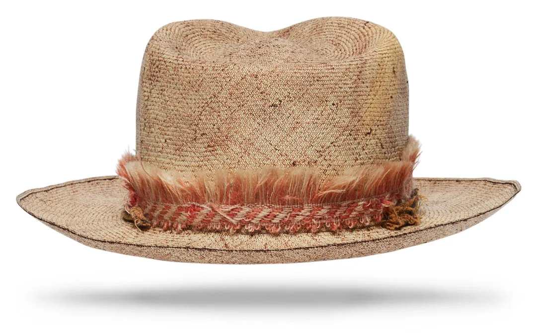 Montecristi Earth Dyed short brim antique band