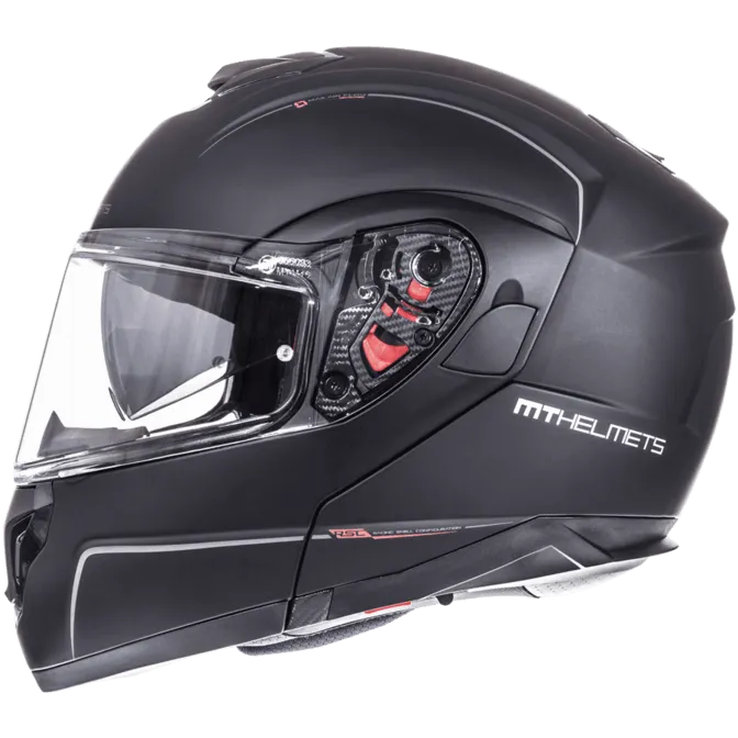 MT Helmet Atom SV Modular Double Shield Snow Helmet