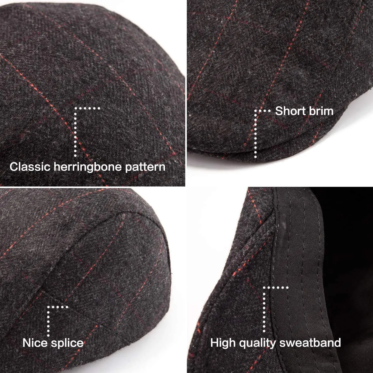 ??NEW YEAR SALE?? Autumn Winter Men Newsboy Hat