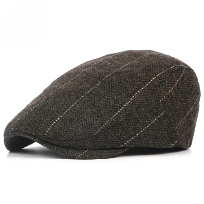 ??NEW YEAR SALE?? Autumn Winter Men Newsboy Hat