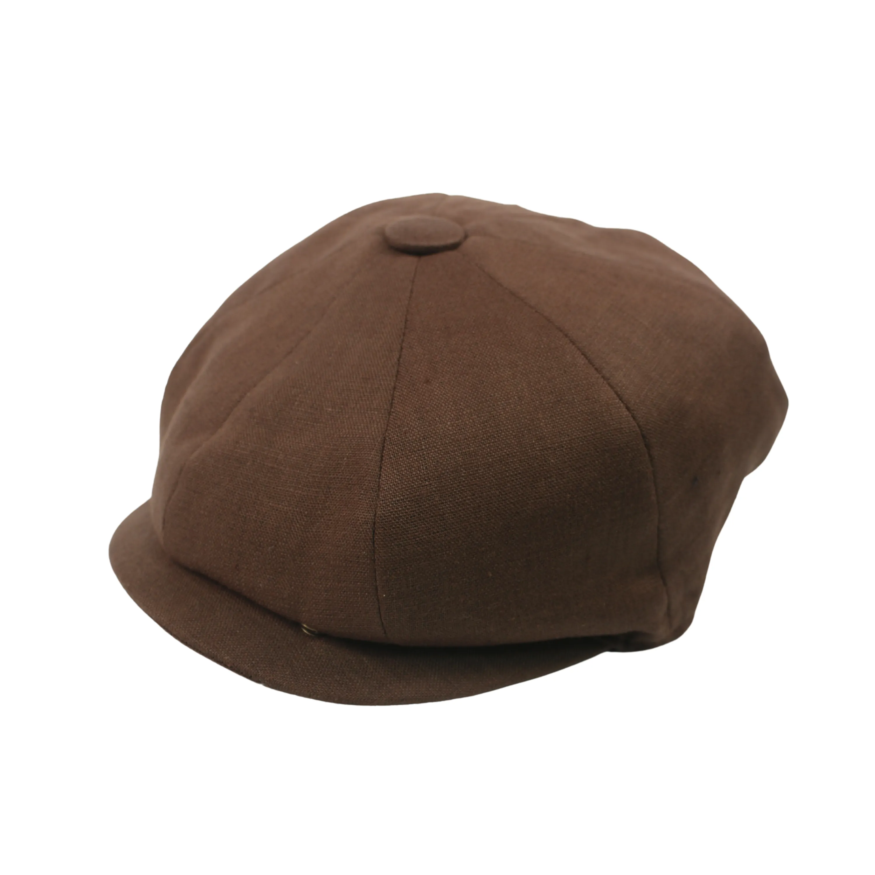 Newsboy Caps 100% Linen Plain Baker Boy Men's Flat Cap