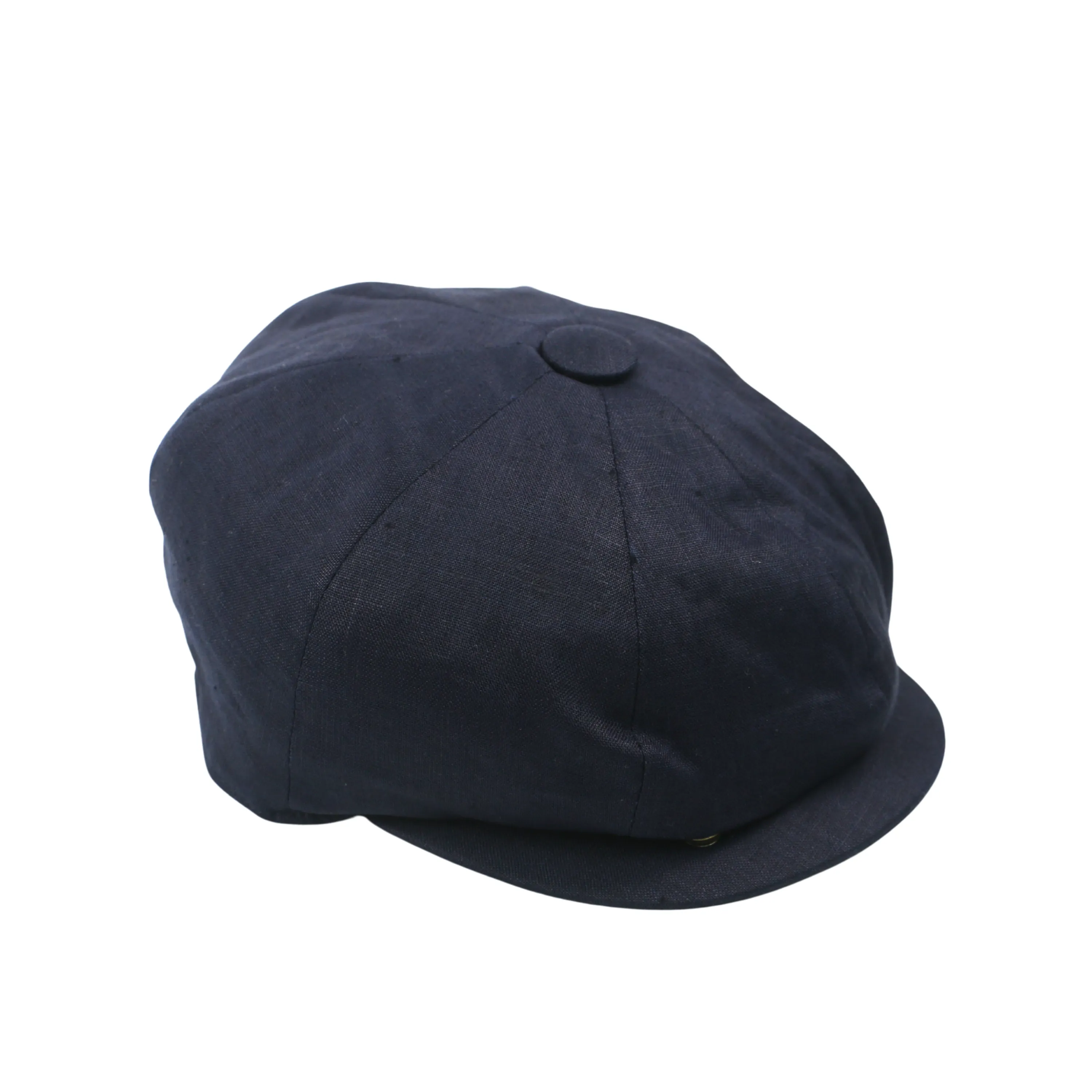 Newsboy Caps 100% Linen Plain Baker Boy Men's Flat Cap