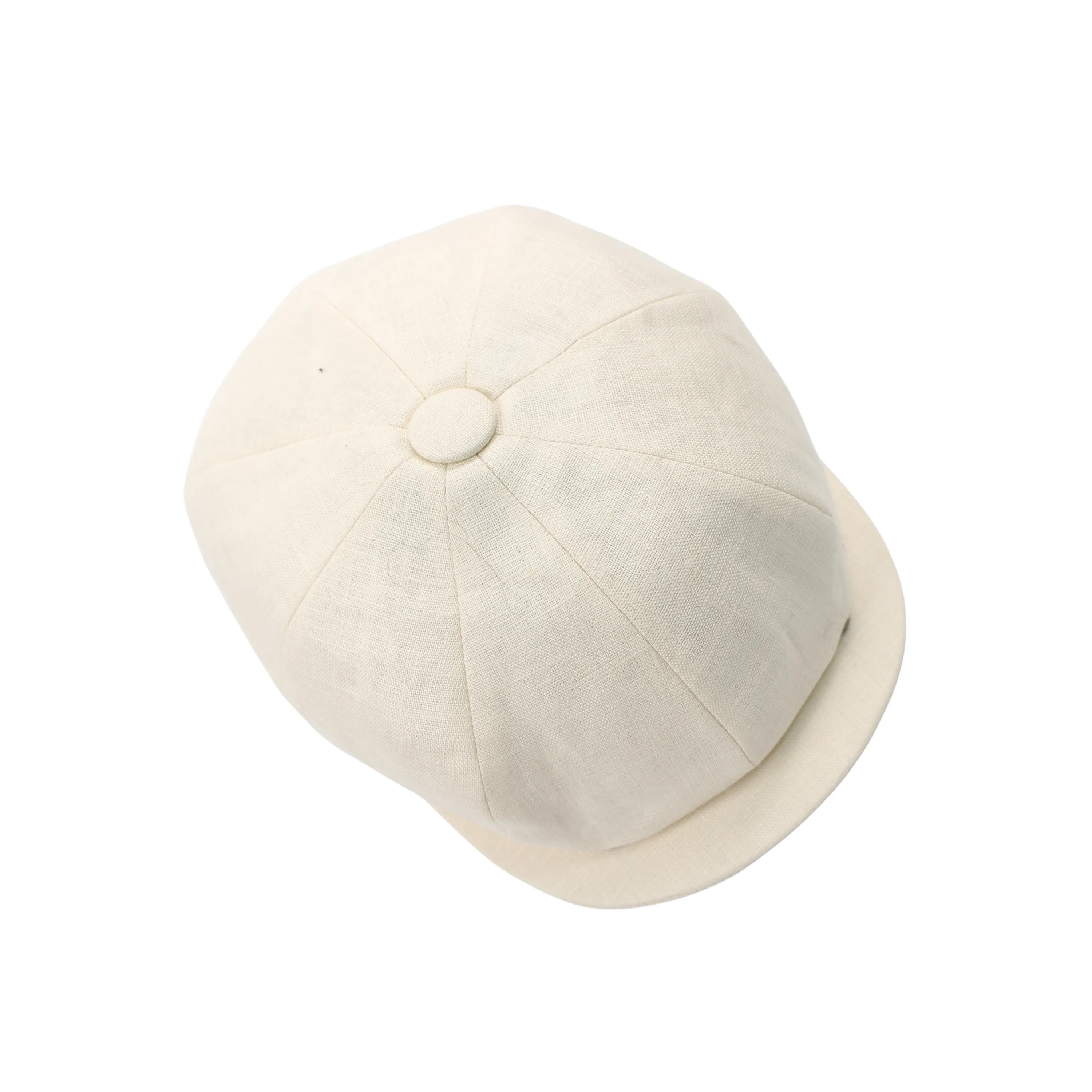 Newsboy Caps 100% Linen Plain Baker Boy Men's Flat Cap