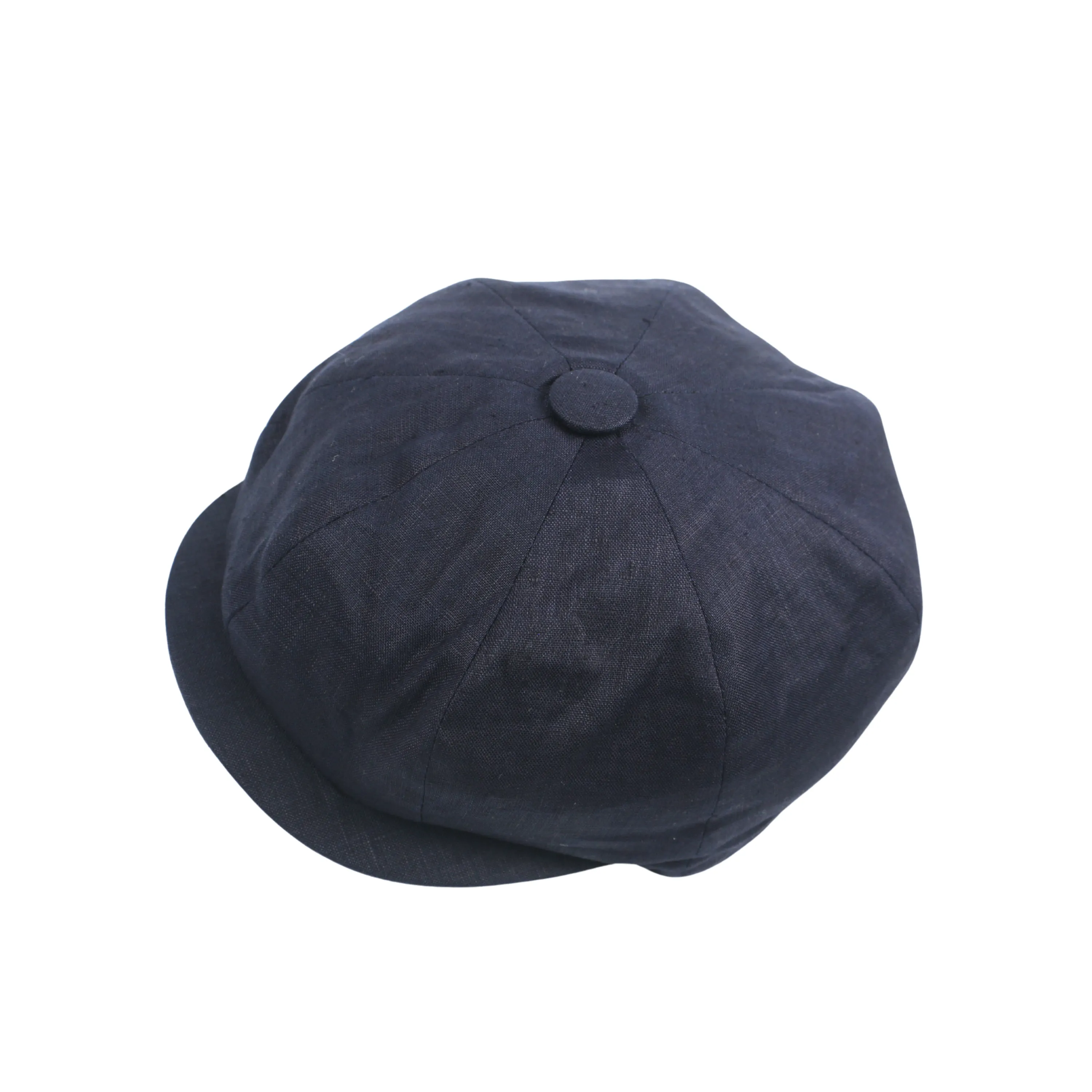 Newsboy Caps 100% Linen Plain Baker Boy Men's Flat Cap