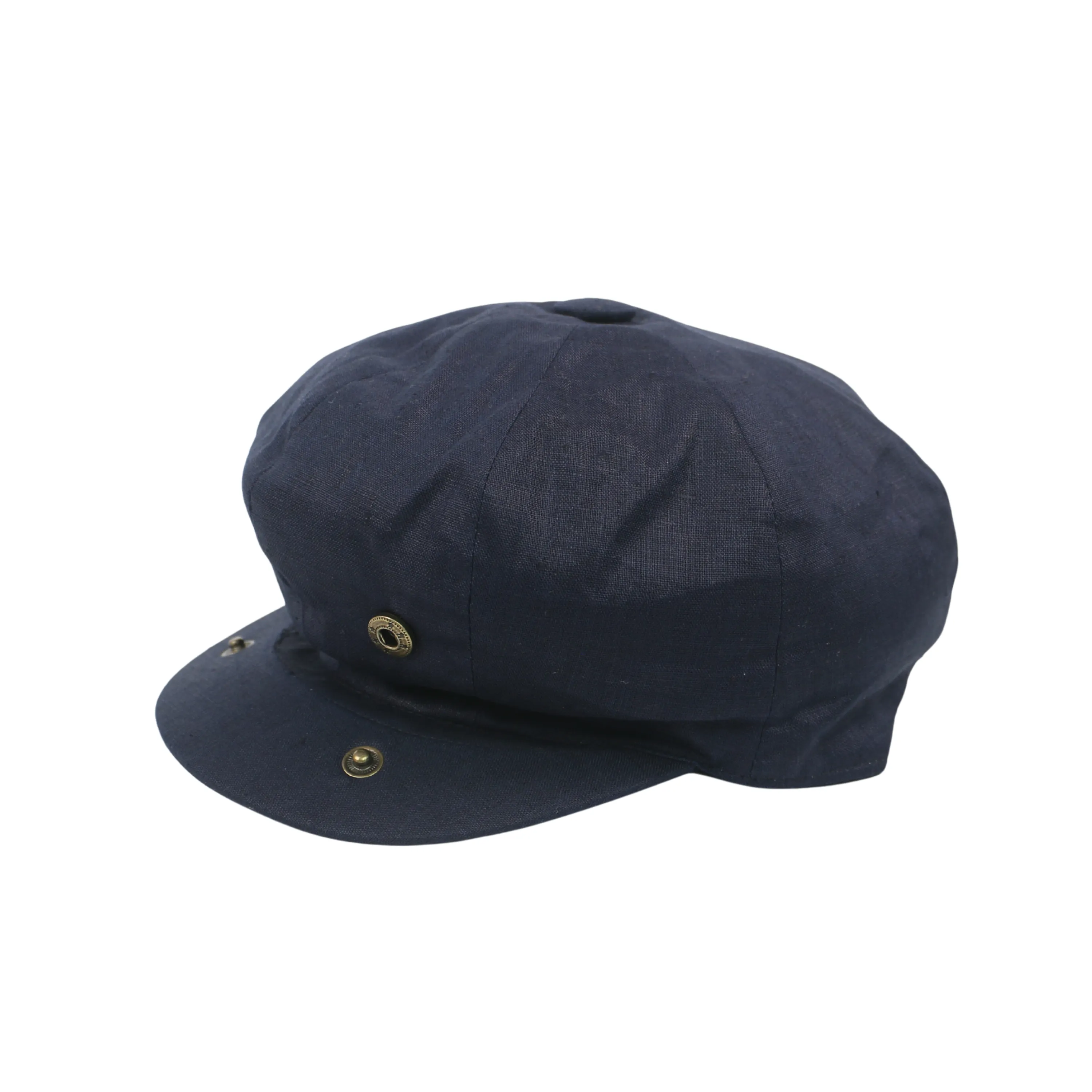 Newsboy Caps 100% Linen Plain Baker Boy Men's Flat Cap