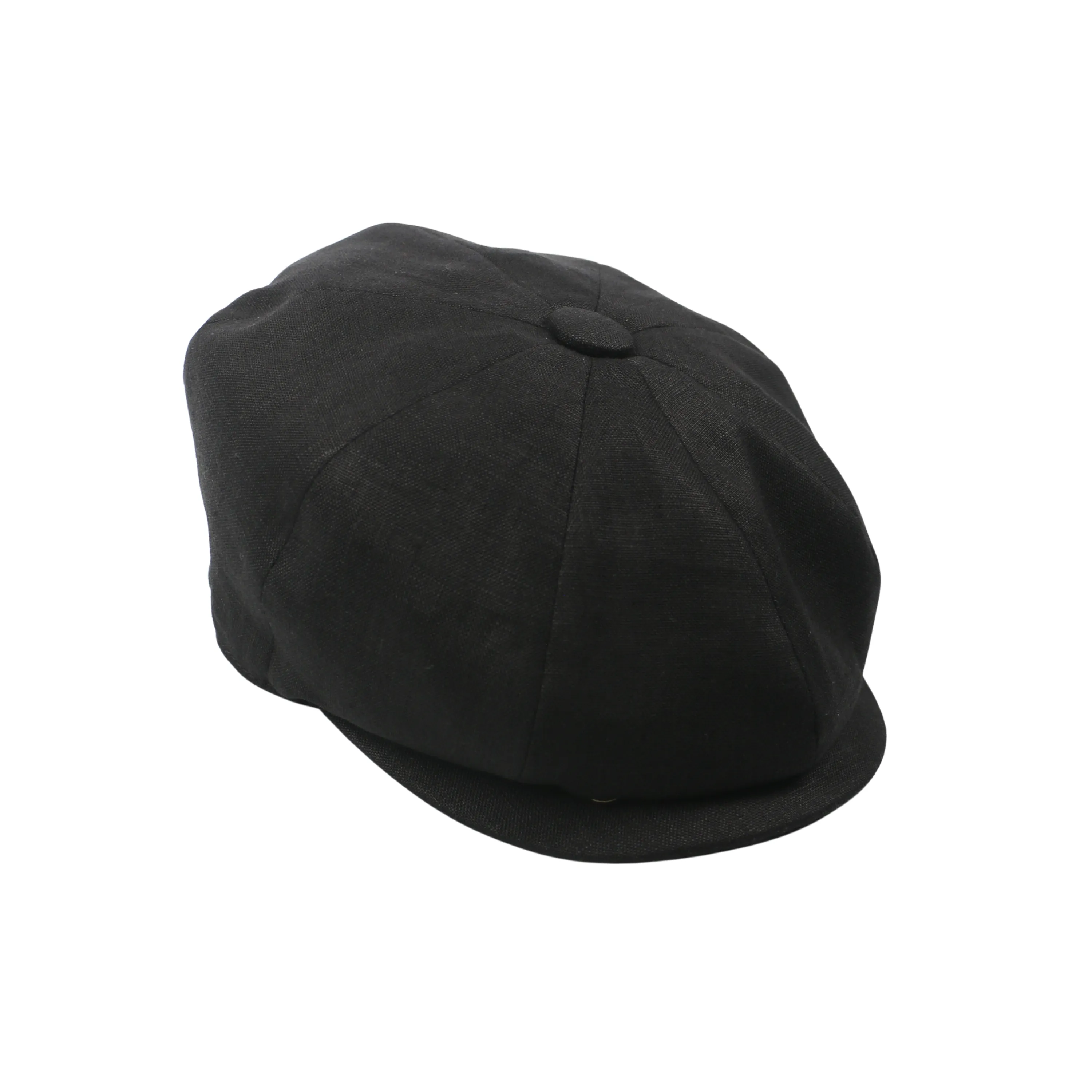 Newsboy Caps 100% Linen Plain Baker Boy Men's Flat Cap