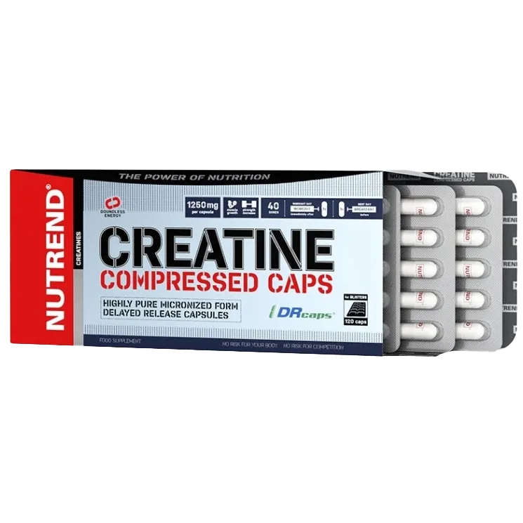 Nutrend Creatine Compressed Capsules 120 Capsules
