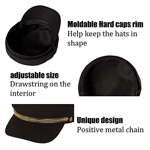 PanPacSight Women's Fiddler Sailor Cap