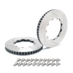 Paragon Replacement Rotors for 2020  Honda Civic Type R FK8/FL5 OEM Hats - Front Pair